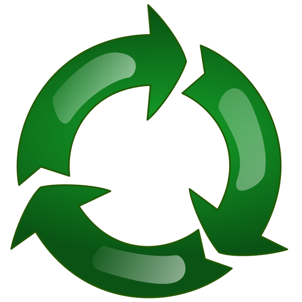 600x600 Recycling Clip Art Download