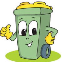 200x200 Clipart Rubbish Bin