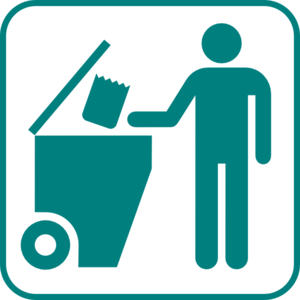 300x300 Recycling Bin Icon Clip Art