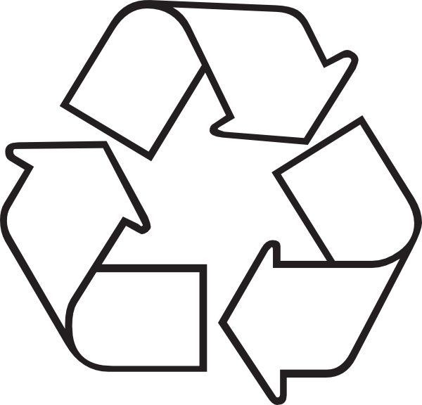 600x576 Clip Art Recycle Symbol Clipart