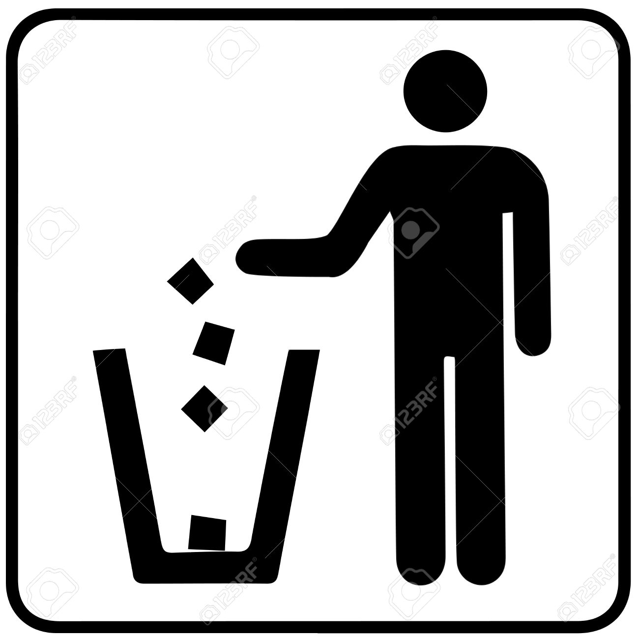 1300x1300 Garbage Recycling Symbol Royalty Free Cliparts, Vectors, And Stock