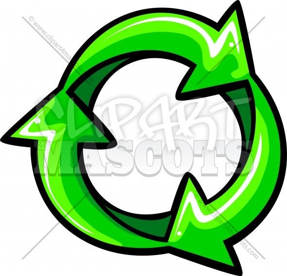 590x568 Recycle Logo Vector Graphic Vector Clipart Image