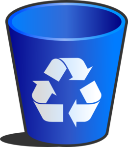 261x299 Recycle Bin Clip Art