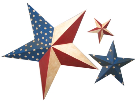 448x331 Red, White And Blue Stars