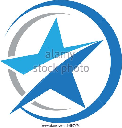 518x540 Red Blue Star Falcon Logo Stock Photos Amp Red Blue Star Falcon Logo