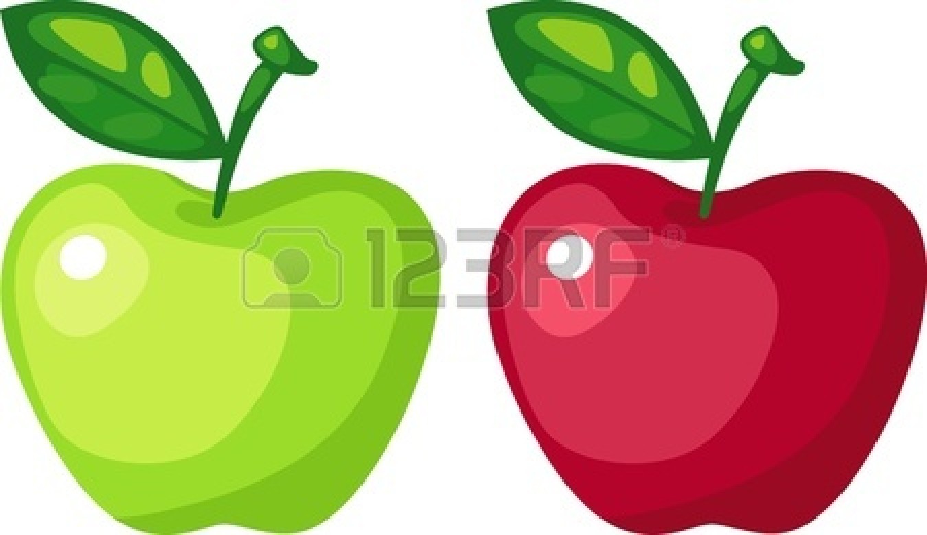 1350x780 Apple Clipart Red Apple