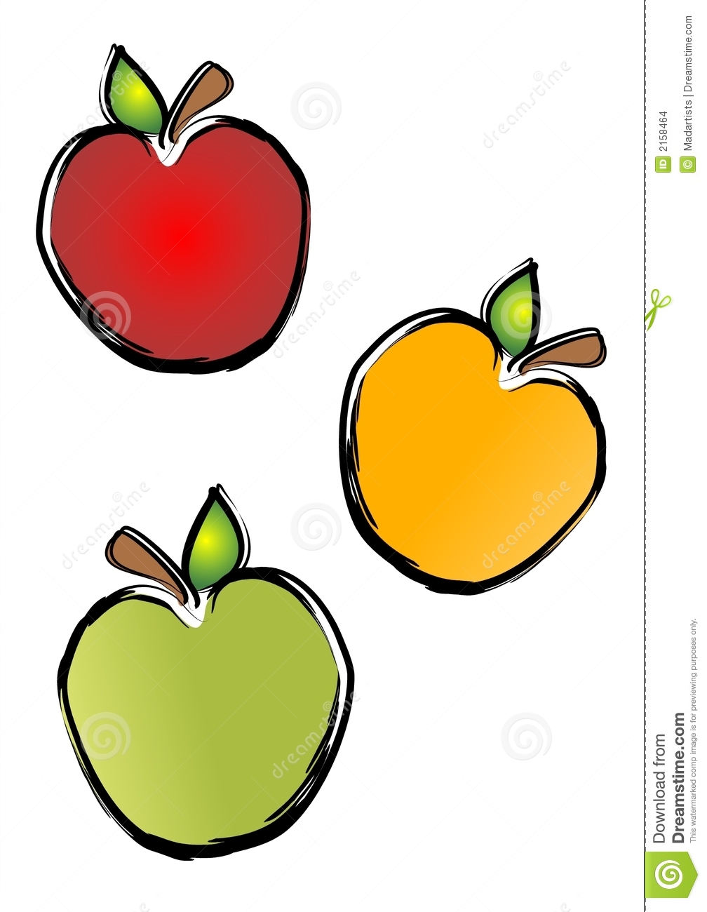 1008x1300 Apples Clipart