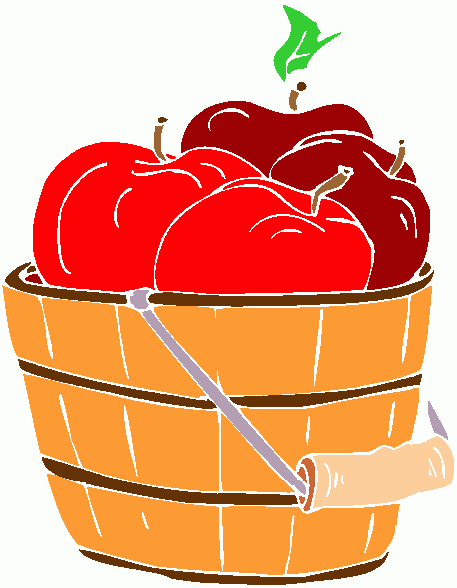 457x588 Apple Basket Clip Art