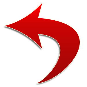 300x300 Red Arrow Curved Upright Flip Emotional Freedom Techniques