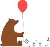 170x161 Red Balloon Clip Art