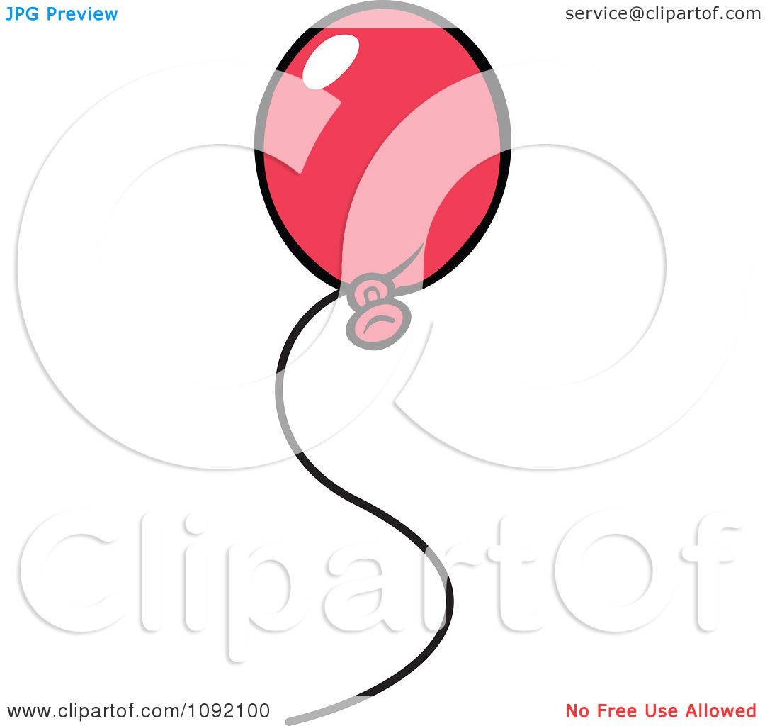 1080x1024 Red Balloon Clip Art