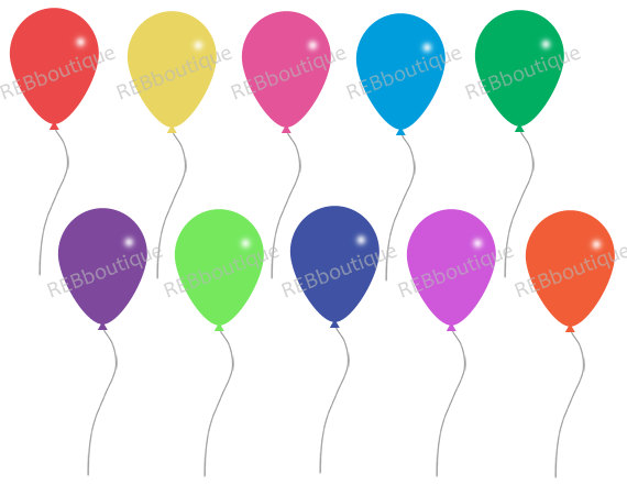 570x450 Clipart Balloons, Clip Art Balloons