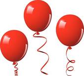 170x154 Red Balloon Clip Art