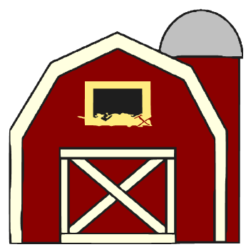 352x354 Top 75 Barn Clip Art