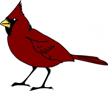 425x358 Red Bird Clip Art Free Vector For Free Download About Free
