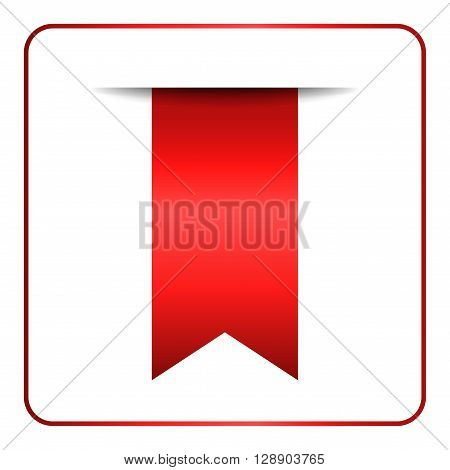 450x470 Red Bookmark Banner. Vertical Book Vector Amp Photo Bigstock