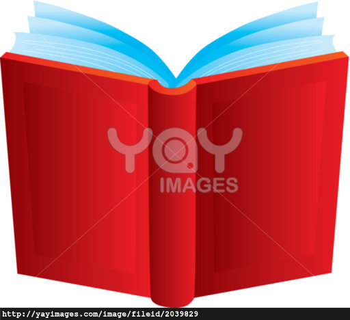 512x468 Red Clipart Open Book