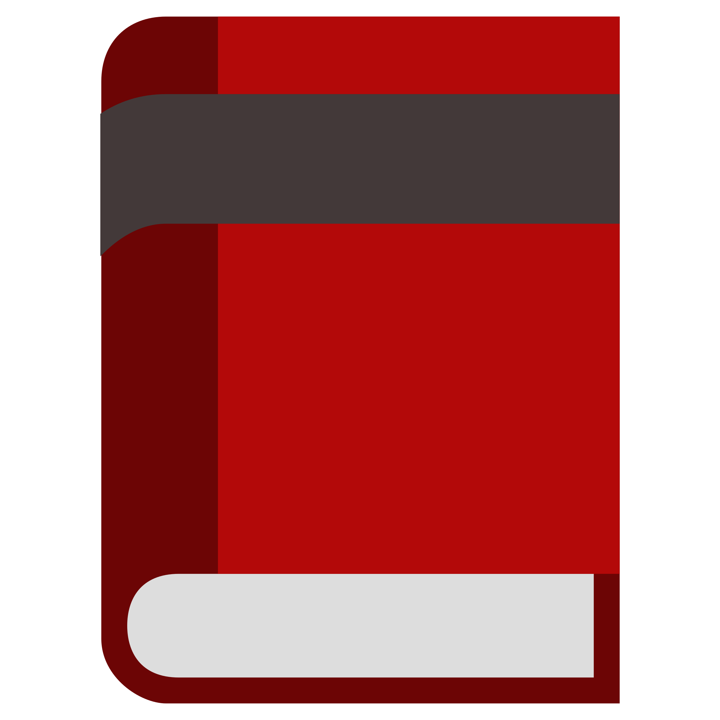 2400x2400 Book Clipart Red