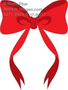 227x300 Art Illustration Of A Red Bow