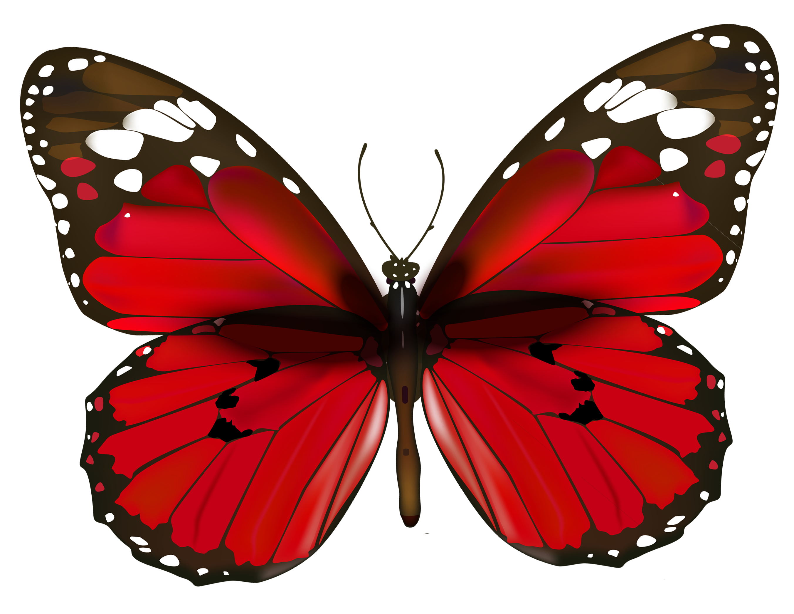 2704x2090 Red Butterfly Png Clipartu200b Gallery Yopriceville