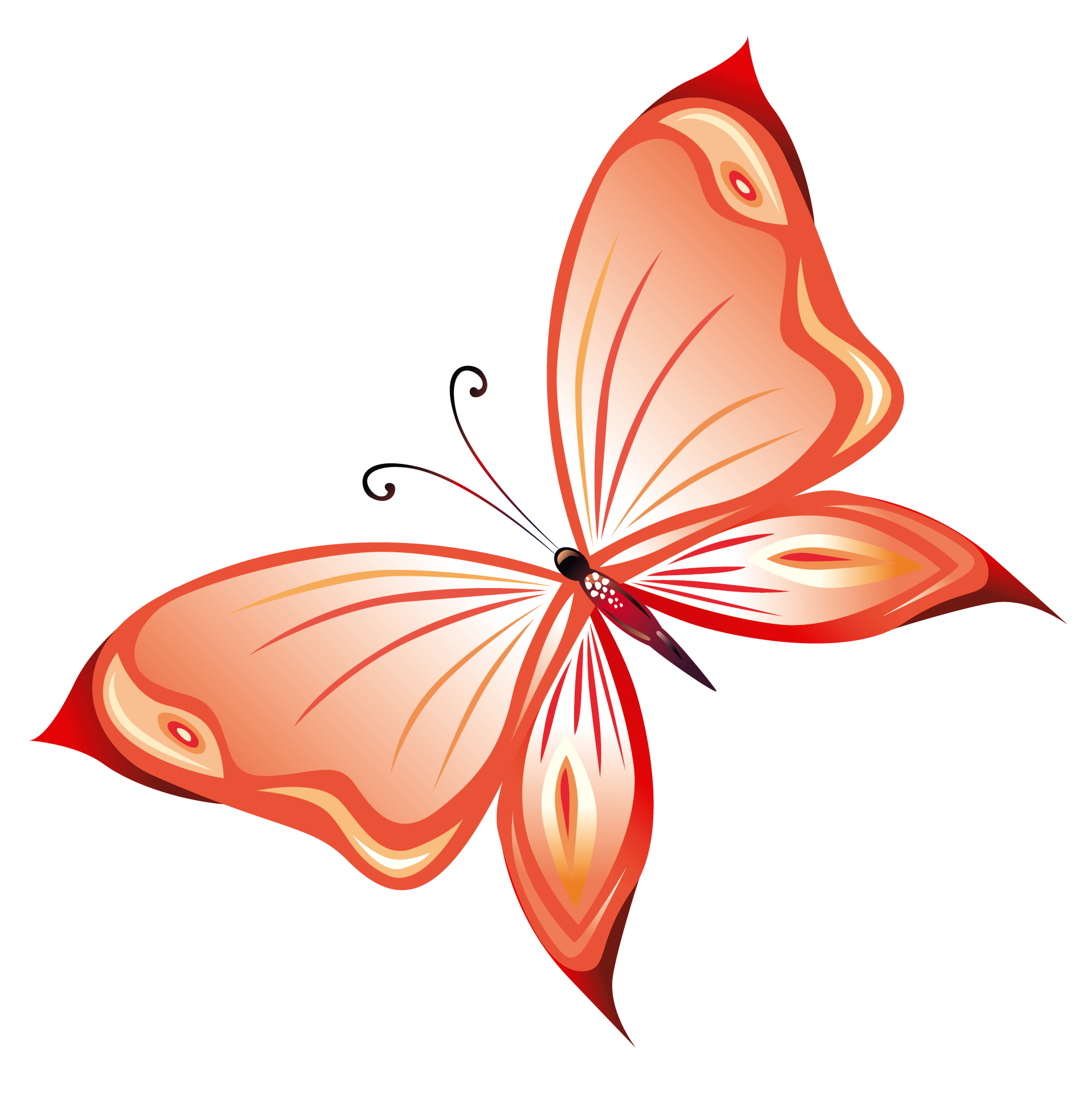 1864x1878 Transparent Red Butterfly Png Clipartu200b Gallery Yopriceville