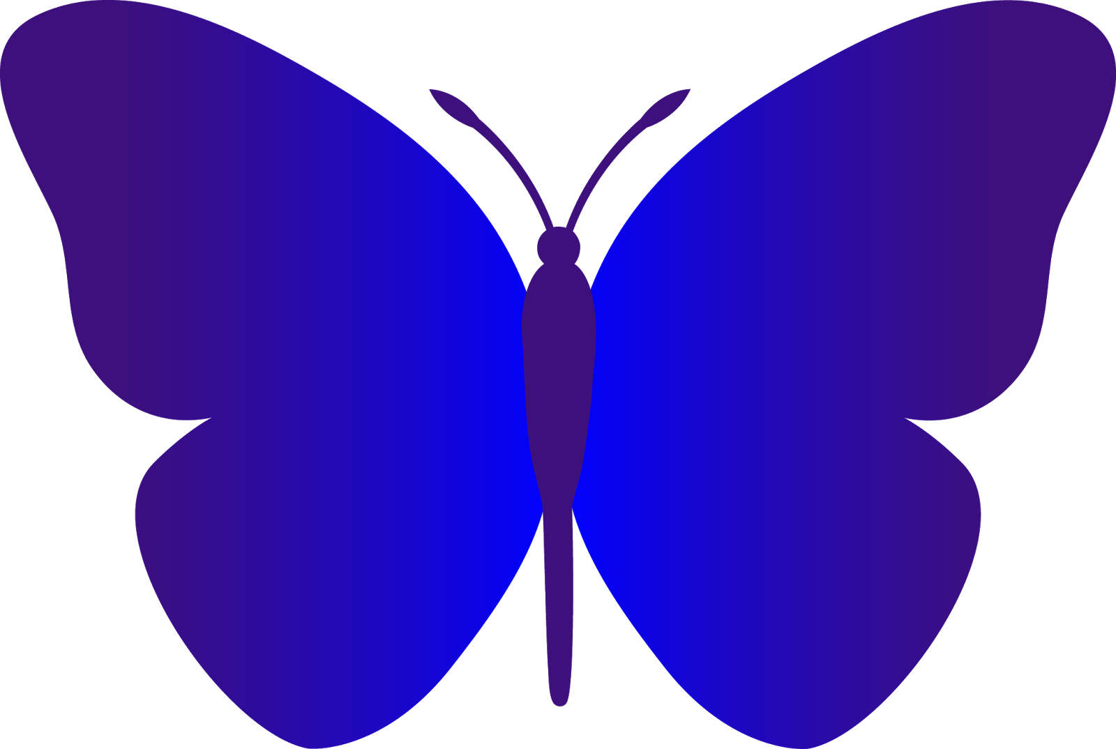 1600x1074 Blue Butterfly Clip Art Free Clipart Panda