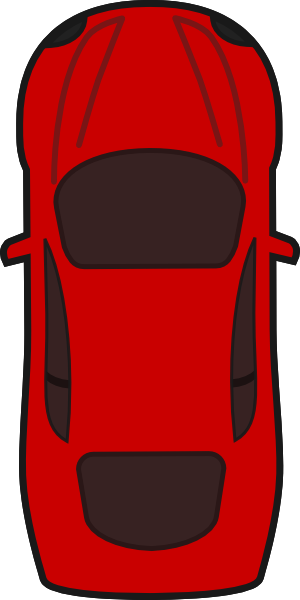 300x600 Red Car