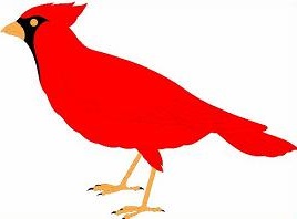 268x198 Free Cardinal Clipart
