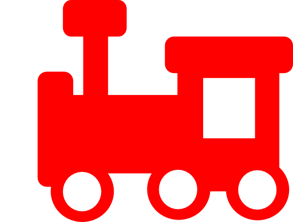 600x456 Red Train 2 Clip Art