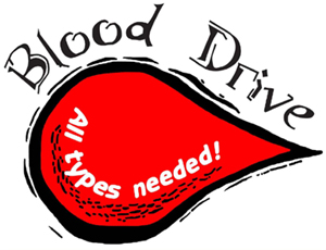 300x230 American Red Cross Blood Drive Clipart Image