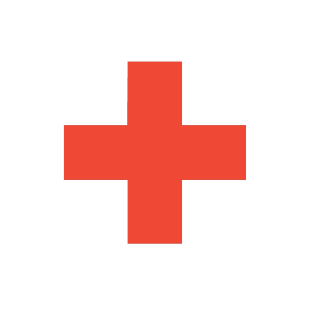 1000x1000 Medical Red Cross Symbol Clipart Image