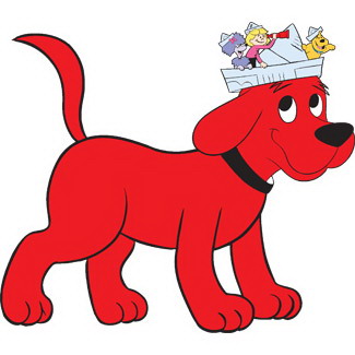 325x325 Clifford The Big Red Dog Clip Art Images