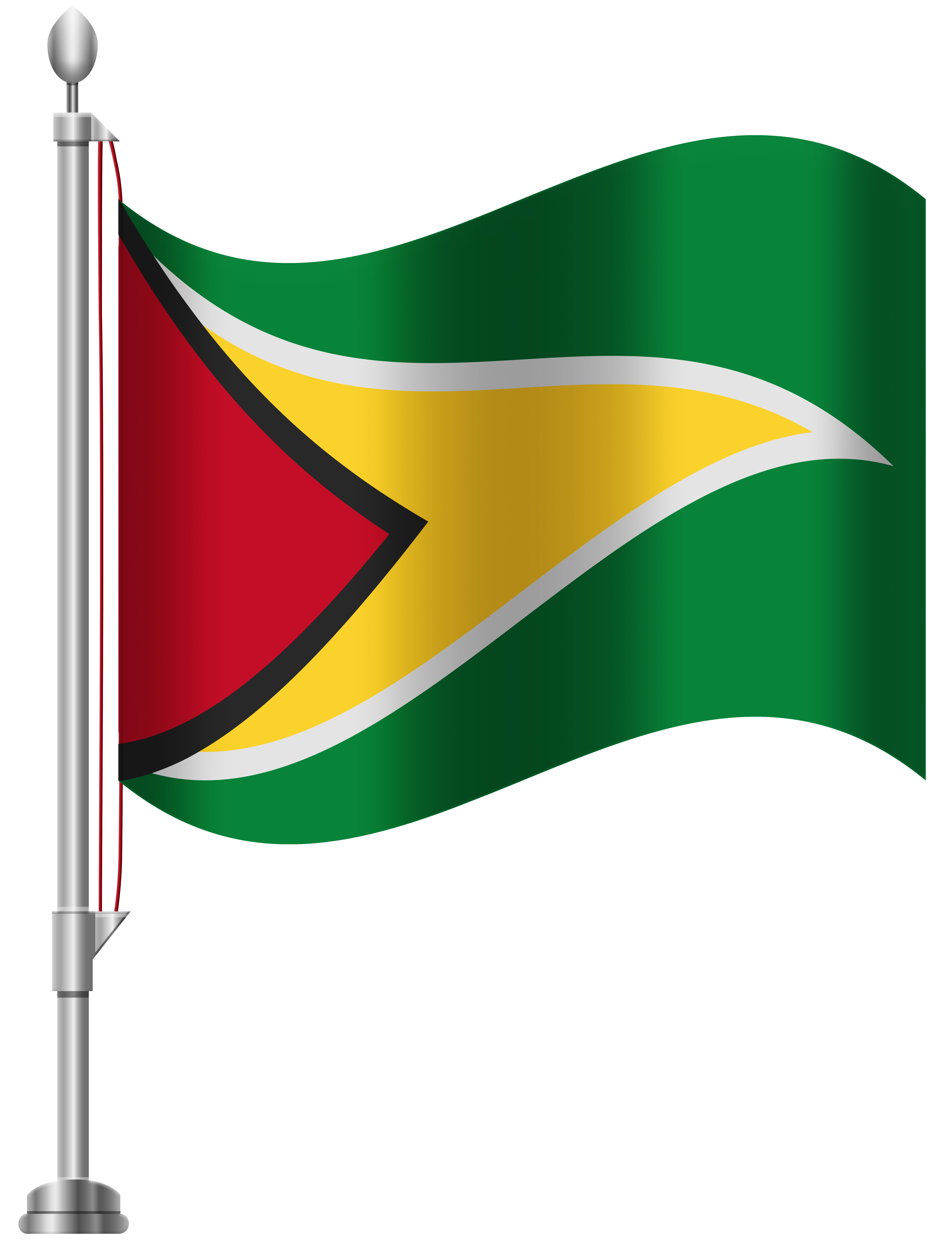 6141x8000 Guyana Flag Png Clip Art