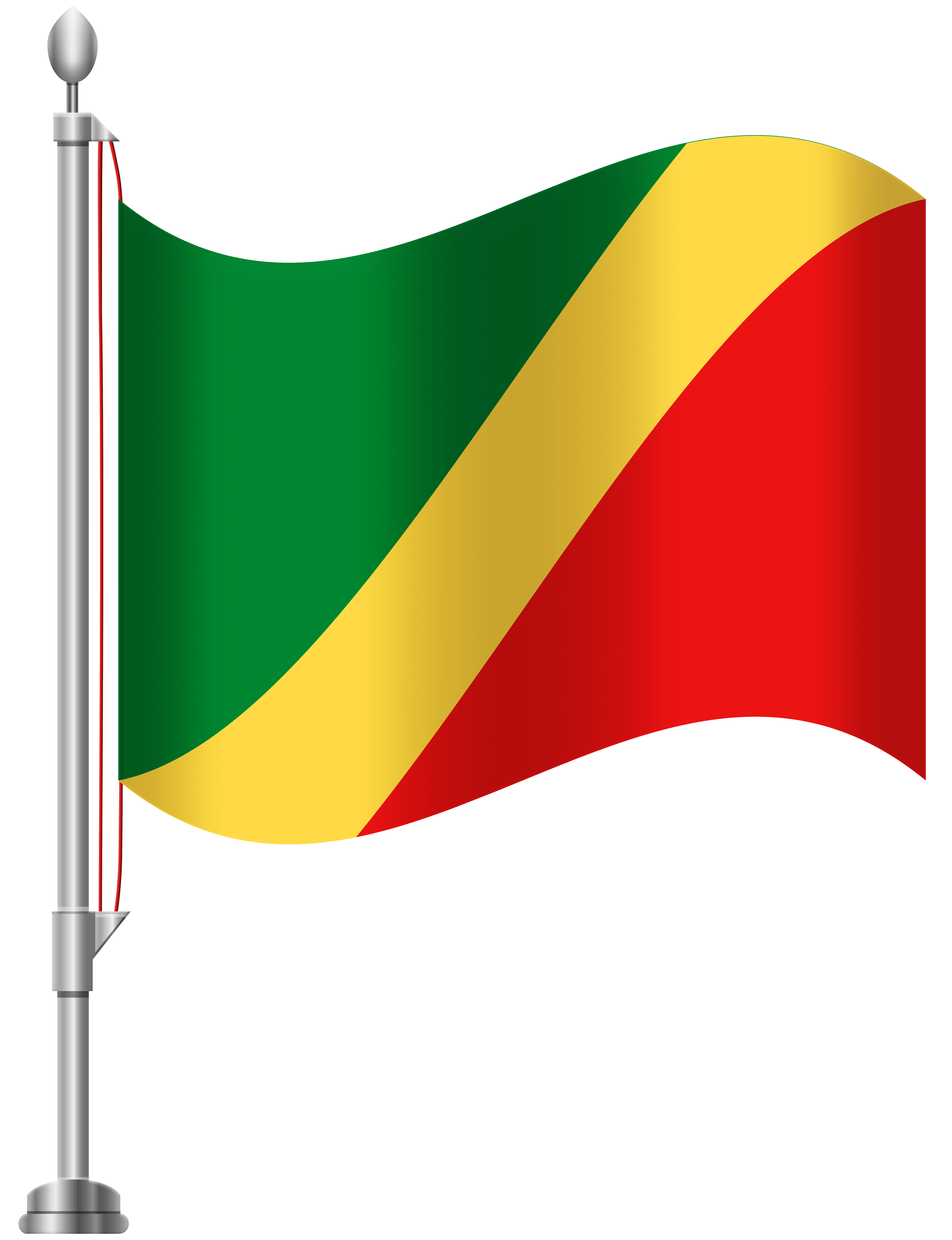 6141x8000 Republic Of The Congo Flag Png Clip Art