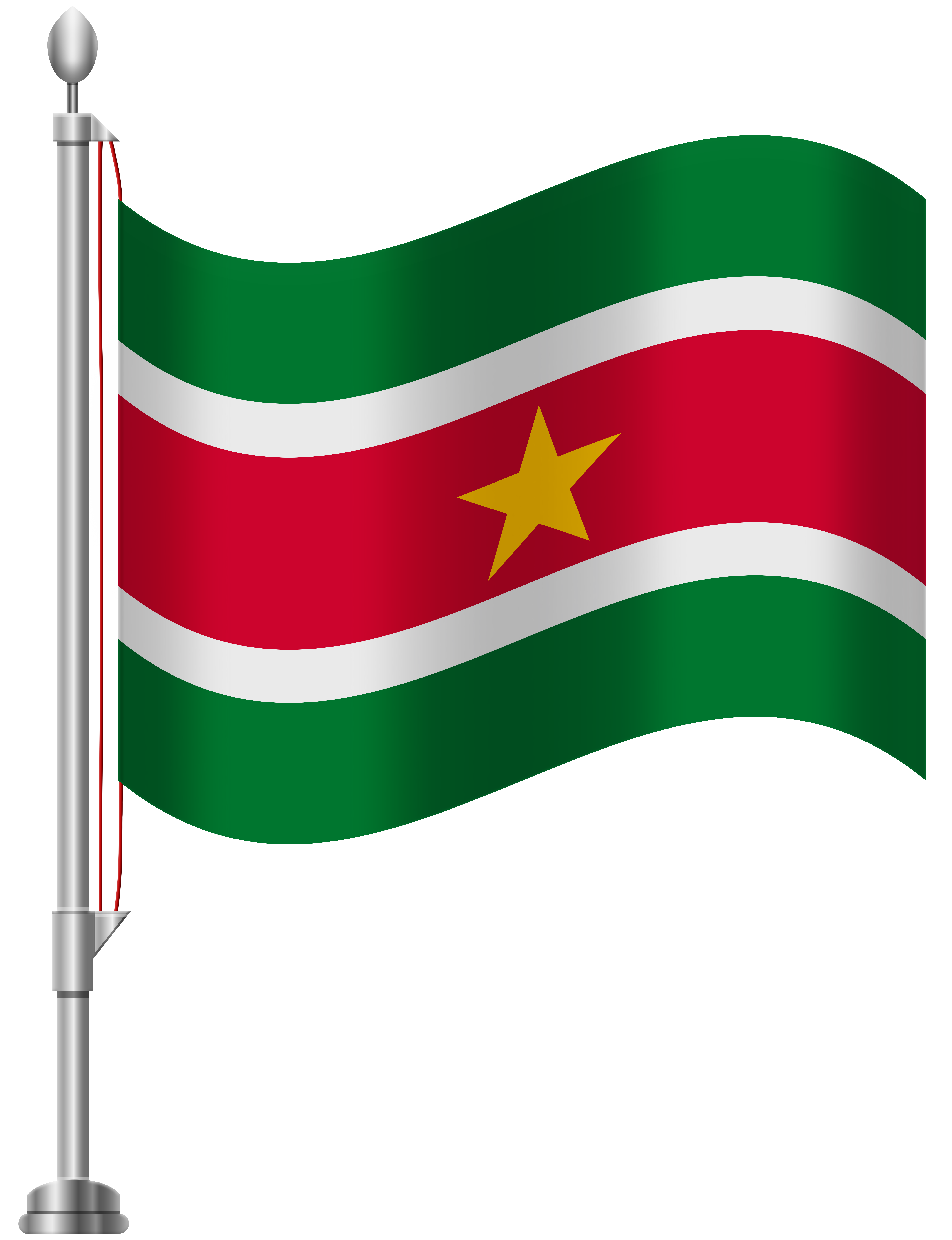 6141x8000 Suriname Flag Png Clip Art