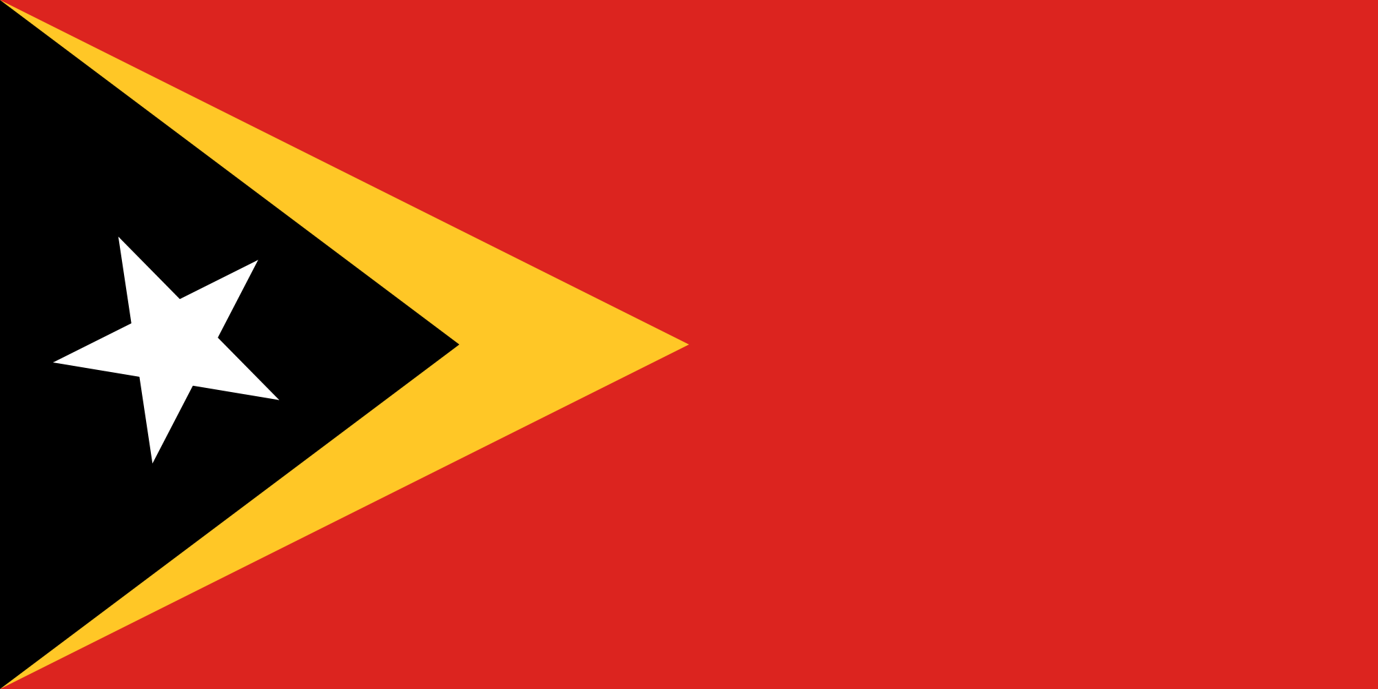 2000x1000 Flag Of East Timor