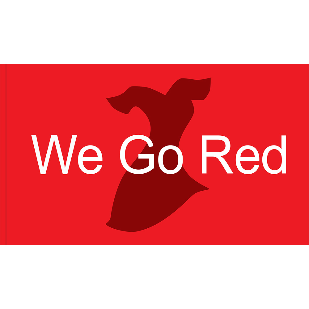 1000x1000 Large Go Red Flag
