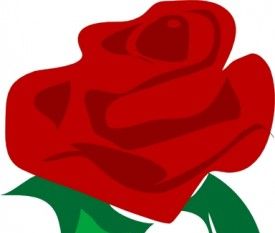 275x233 Rose Red Flower Clip Art Free Vectors Ui Download