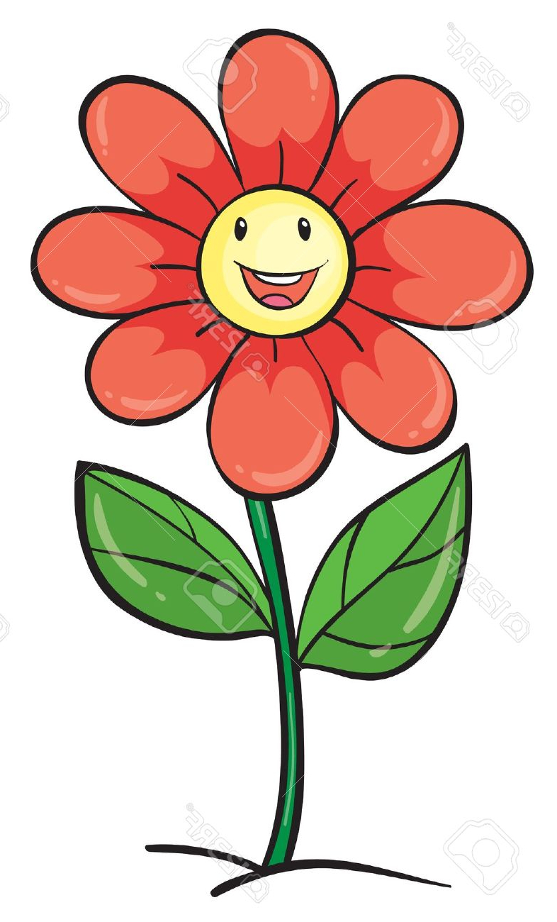 786x1300 Red Flower Clipart Face