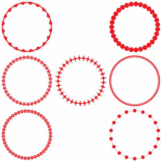 570x570 Circle Clipart Round Frame