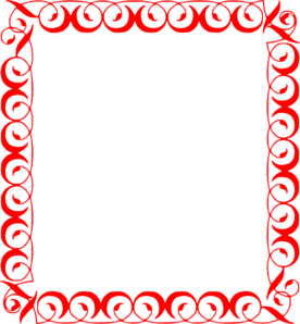 276x298 Fancy Border Clip Art