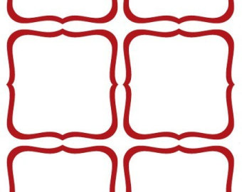 340x270 Red Scroll Border Clip Art Clipart Panda