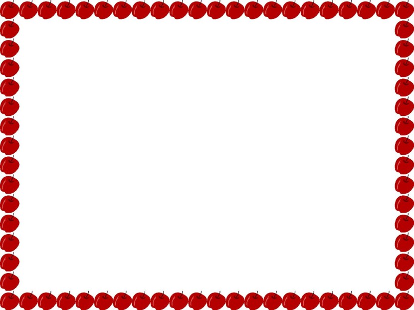 830x621 Apple Border Clip Art 2