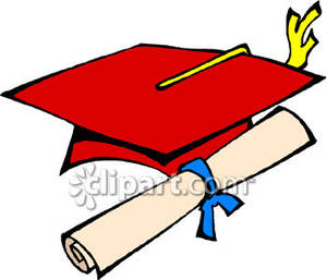 Red Graduation Cap Clipart | Free download on ClipArtMag