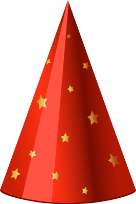 266x400 Red Hat Birthday Clipart
