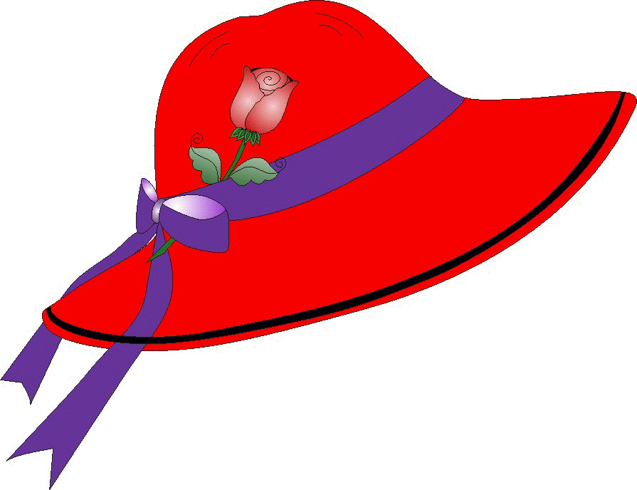 895x688 Red Hat Ladies Clipart