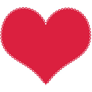 300x300 Red Heart Clip Art