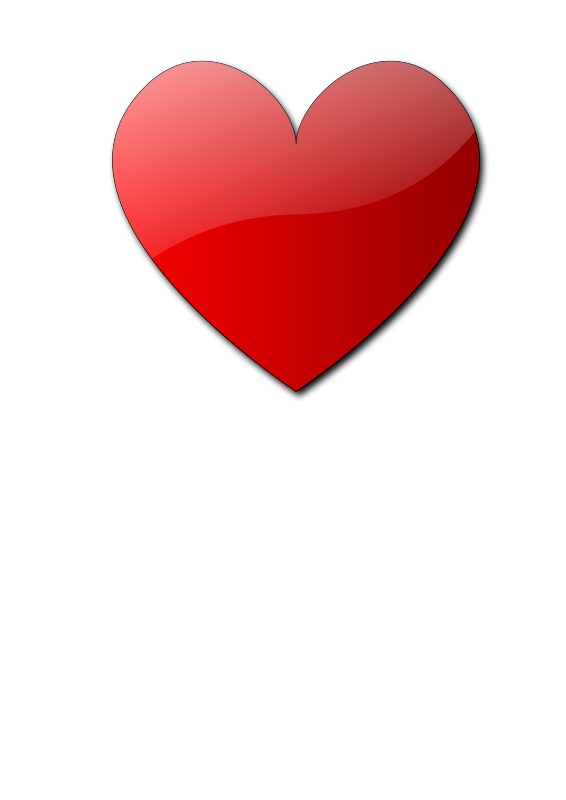 566x800 Heart Free Stock Photo Illustration Of A Red Heart