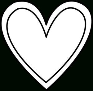 300x294 Double Heart Outline Clipart Letters Example