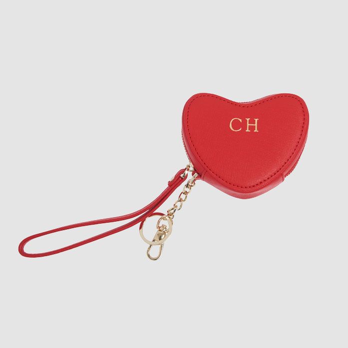 697x697 Red Heart Purse Keyring The Daily Edited Personalised Leather